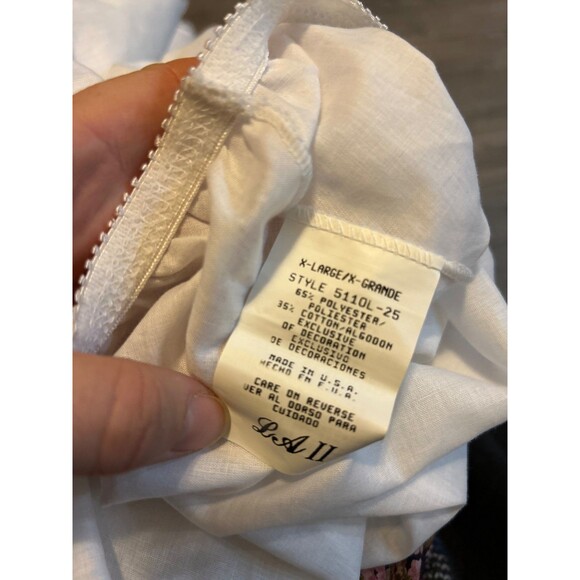 Vintage NWT Made in USA Women's White Cotton Half Slip Size XL - Picture 4 of 5